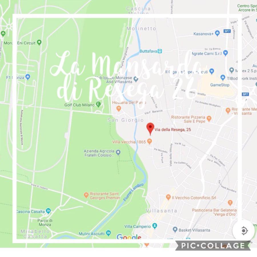 La Mansarda Di Resega 25 Apartment Villasanta ภายนอก รูปภาพ